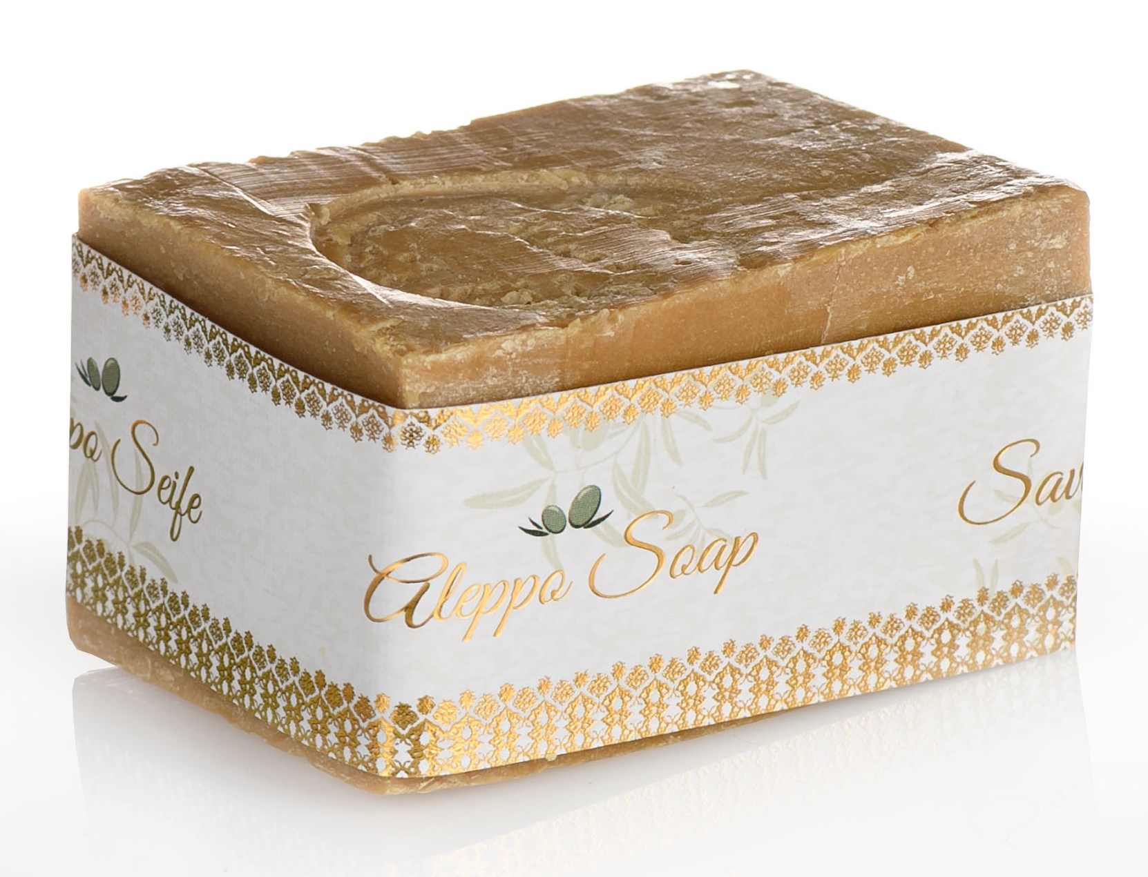 Natural Olive Oil Soap with Travertin