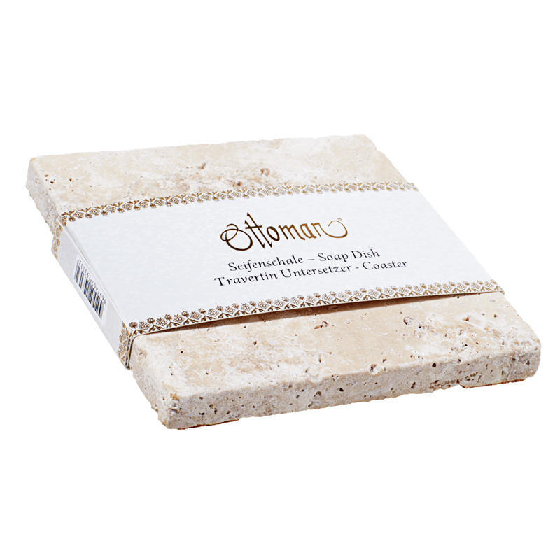 Natural Olive Oil Soap with Travertin