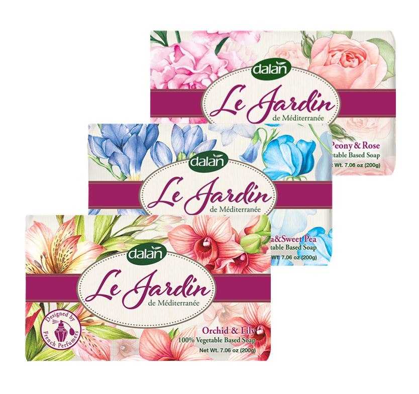 Dalan soap "Le Jardin" 200g 
