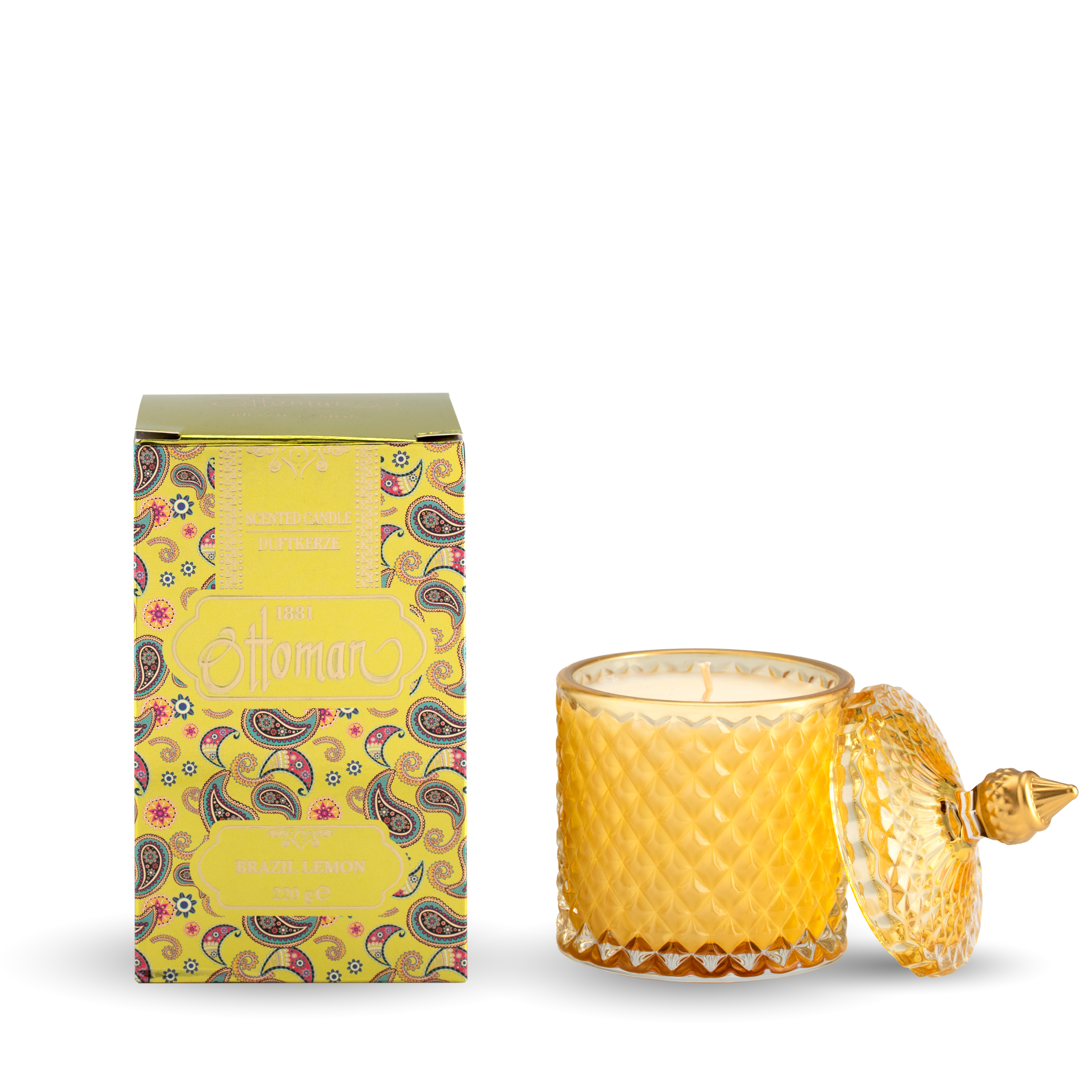 Ottoman - Brazil Lemon Kerze
